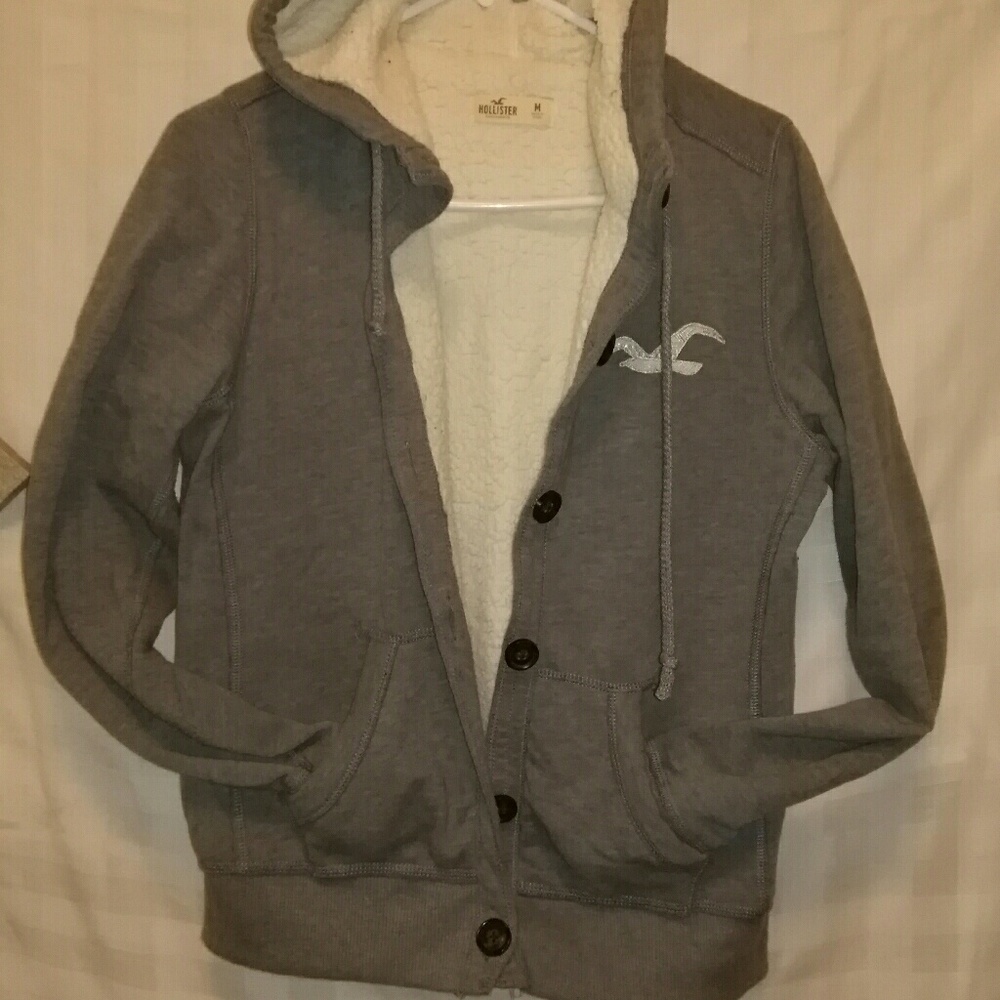 Sherpa lined hoodie